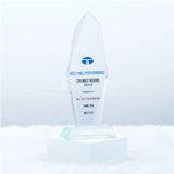 Pure Prestige Glass Trophy