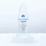 Pure Prestige Glass Trophy