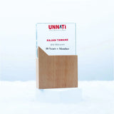 Horizon Split Crystal Trophy