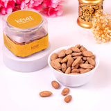 Roasted almonds 100g pack featuring crunchy, healthy nutty snack perfect for tasty gifts