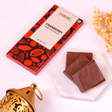 Cranberry chocolate bar with juicy cranberries, rich smooth chocolate, and allergen-free ingredients for a safe sweet treat