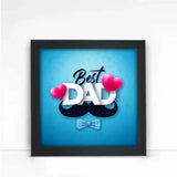 Best Dad Poster Frame Gift For Father's Day