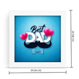Best Dad Poster Frame Gift For Father's Day