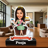 Enchanting Expressions Caricature For a Girl