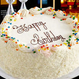 White Forest Cake