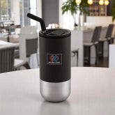 Frappe Coffee Steel Mug 500ml BLACK