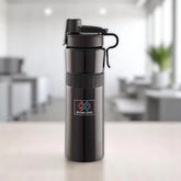 Hiker Steel Sipper Bottle (850ml) BLACK