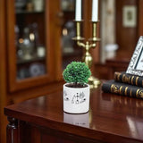 White Potted Table Kamini