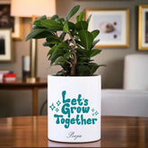 Personalised Lets Go Together Ficus Compacta