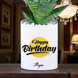Personalised Birthday Special Sanseveria Snake Plant