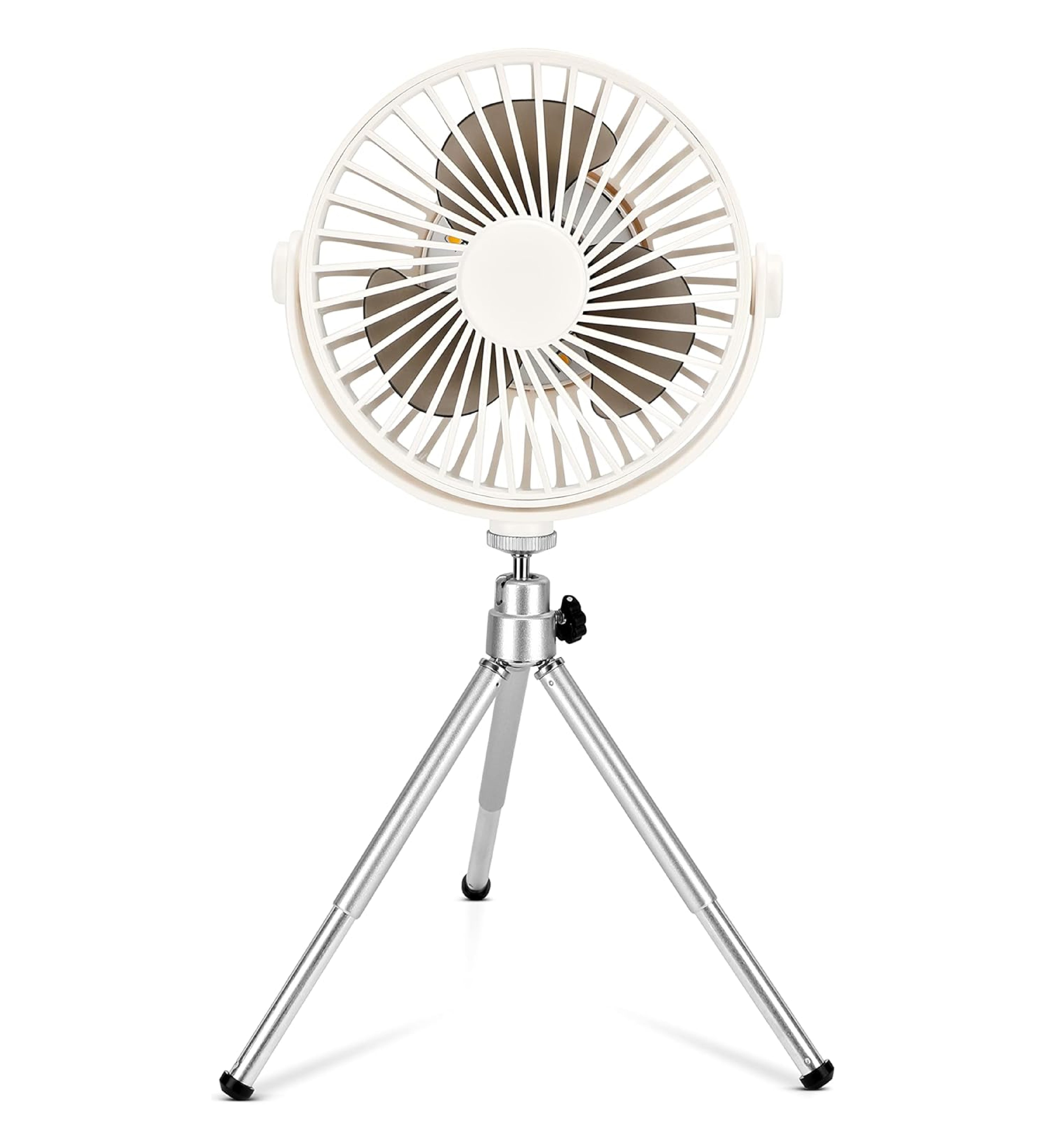 2 in 1 Portable Fan White