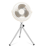 2 in 1 Portable Fan White
