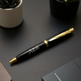 Gold Metal Finish Personalized Pen