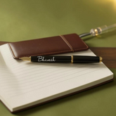 Gold Rollerball Pen with Personalization