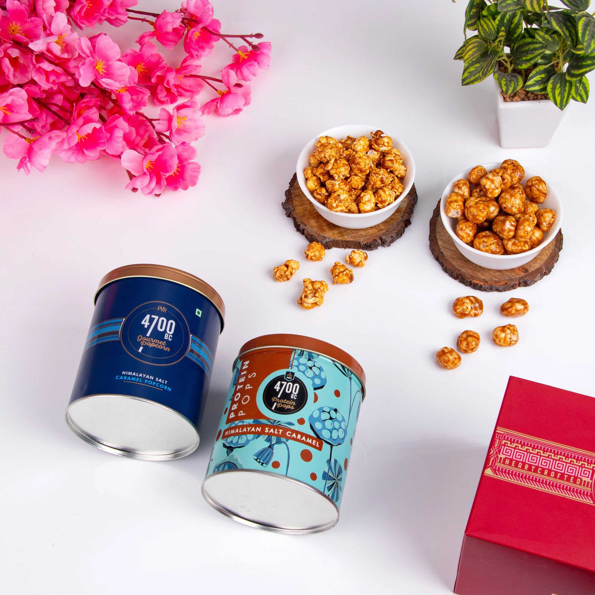 4700 BC Himalayan Caramel Duo Gourmet Popcorn