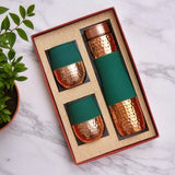 Premium Copper Bottle Set 3 in 1