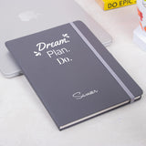 Blueprint for Action Grey Personalized Diary