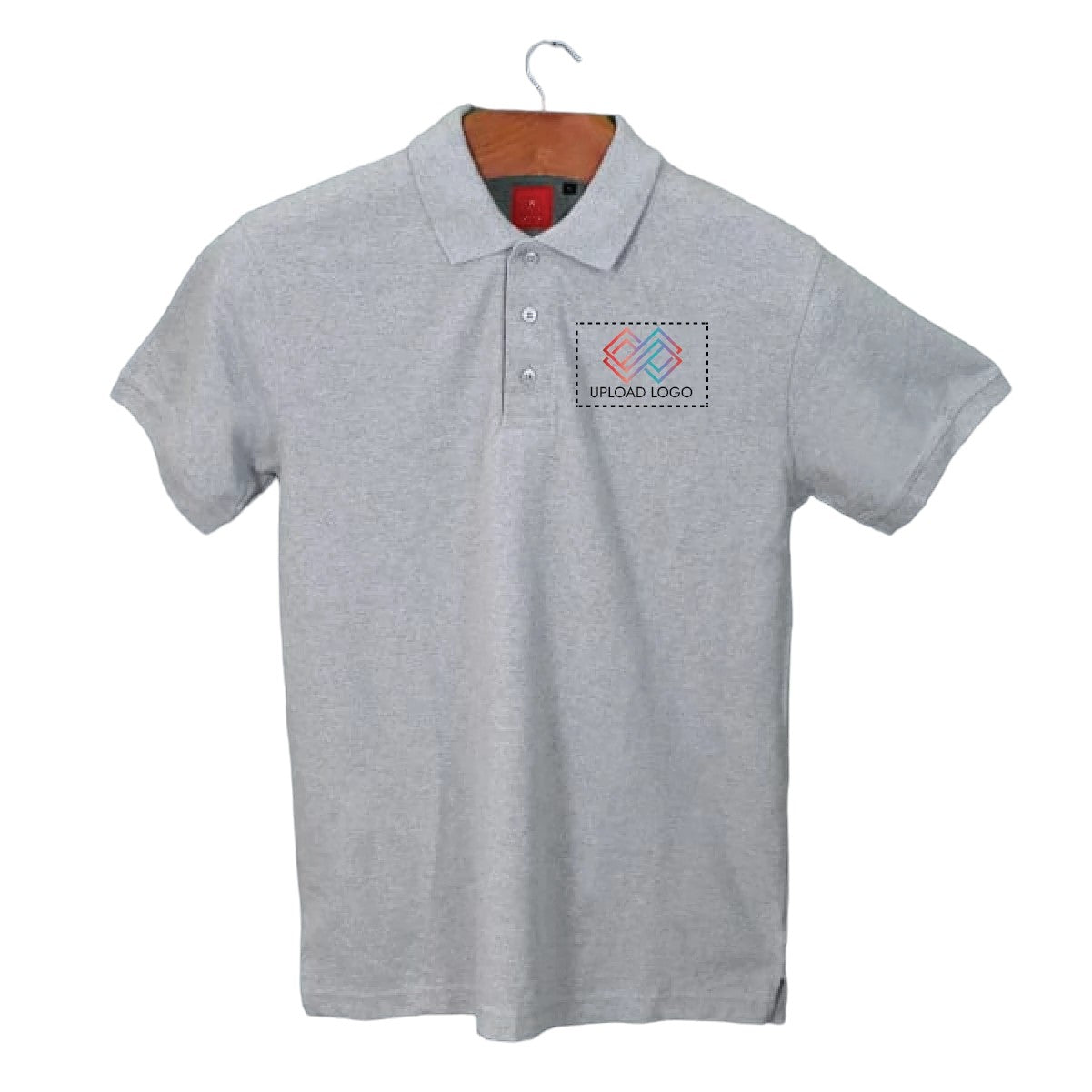 Youth Vibe Polo T-shirt with Embroidered Logo