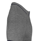 Women's Tipped Elegance Polo T-shirt with Embroidered Logo