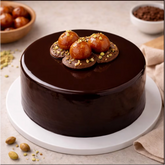 Gulab Jamun Chocolate Truffle Cake