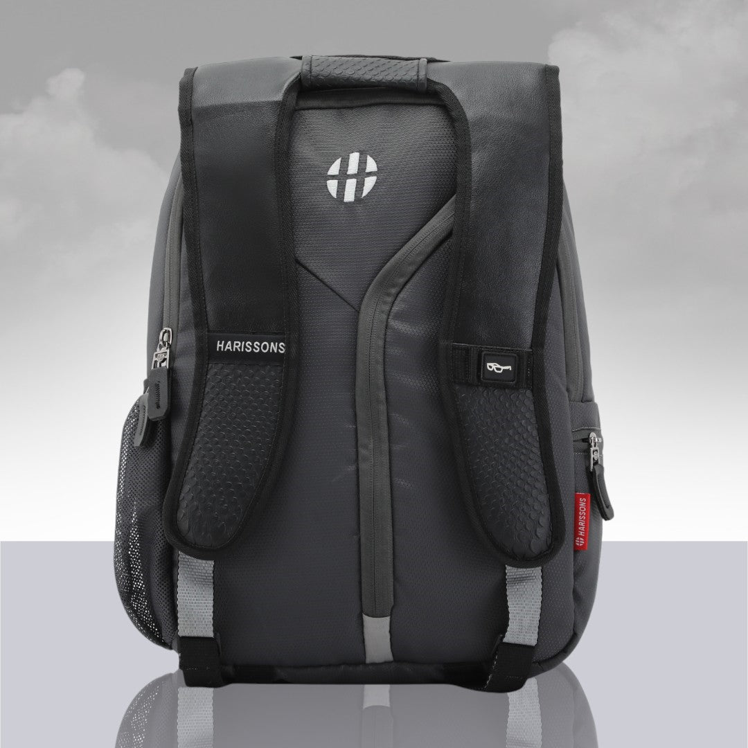 Twin Reversible (2-in-1) 14 inch Laptop Backpacks for Men and Women (Black, 16 Ltrs)