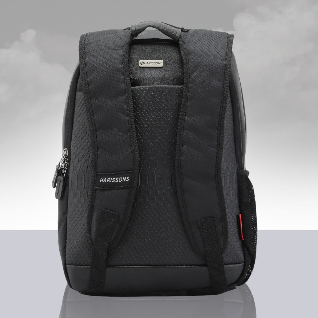 Twin Reversible (2-in-1) 14 inch Laptop Backpacks for Men and Women (Black, 16 Ltrs)