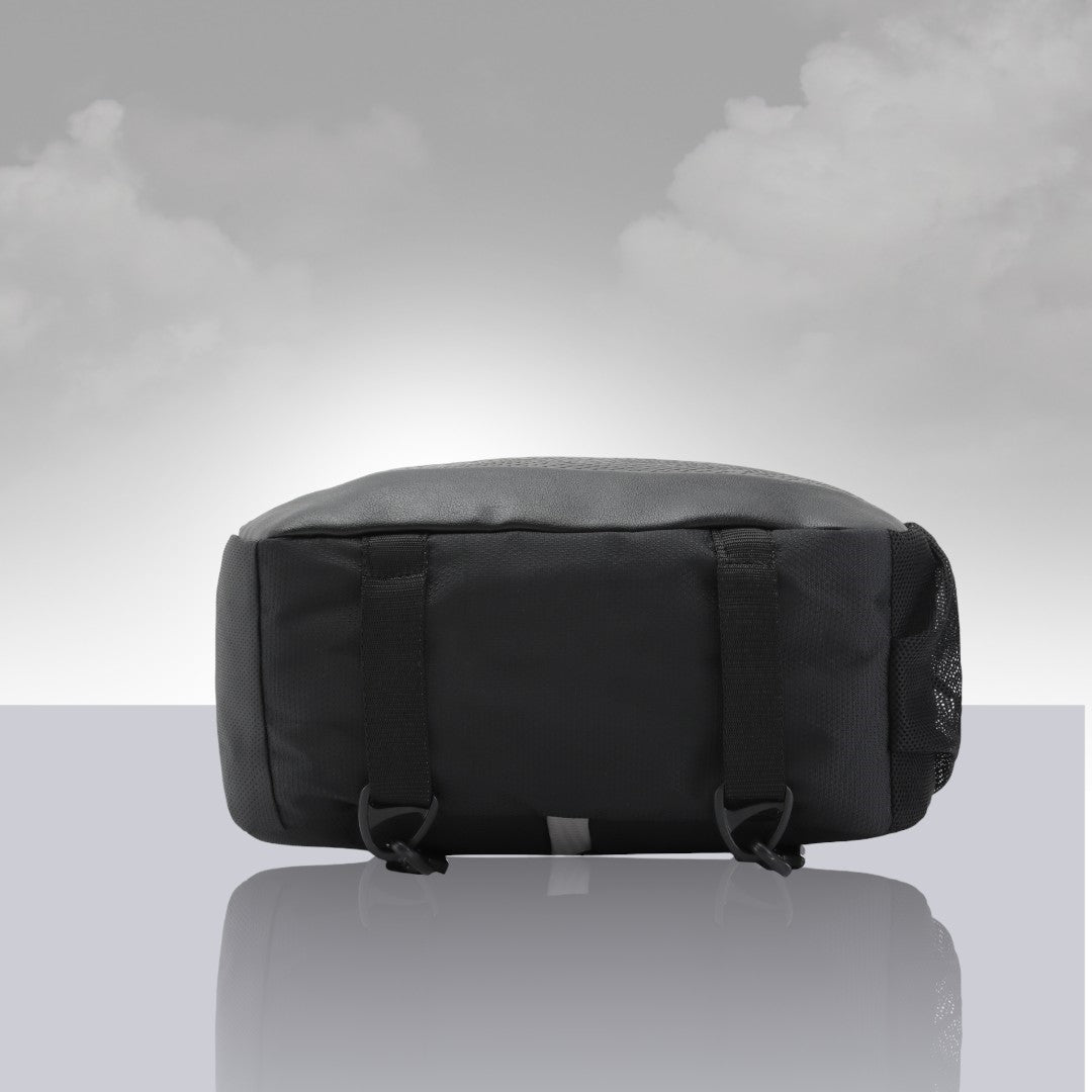 Twin Reversible (2-in-1) 14 inch Laptop Backpacks for Men and Women (Black, 16 Ltrs)