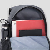 Twin Reversible (2-in-1) 14 inch Laptop Backpacks for Men and Women (Black, 16 Ltrs)