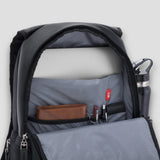 Twin Reversible (2-in-1) 14 inch Laptop Backpacks for Men and Women (Black, 16 Ltrs)