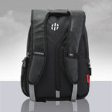 Twin Reversible (2-in-1) 14 inch Laptop Backpacks for Men and Women (Black, 16 Ltrs)