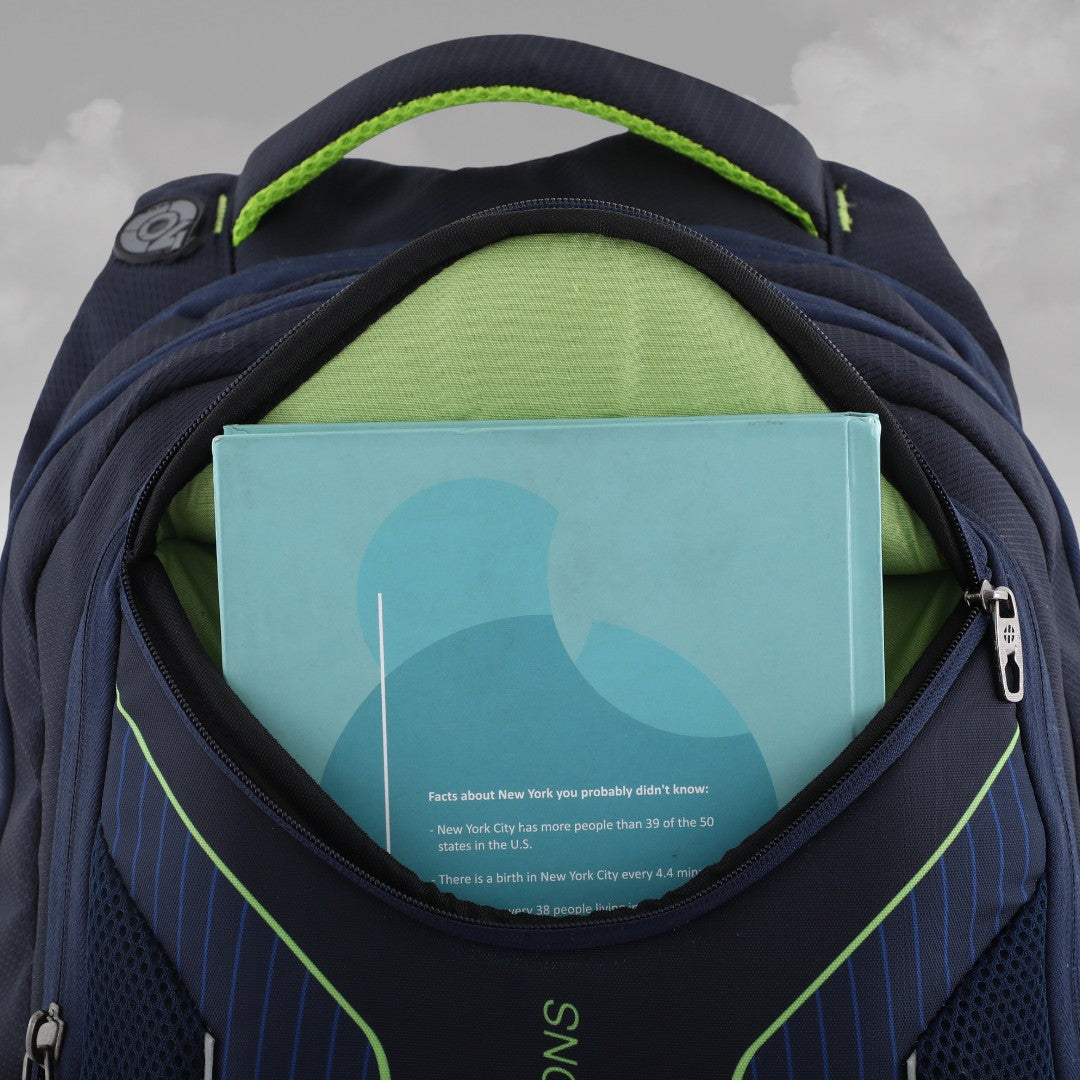 Glint 15.6 inch Casual Laptop Backpack with Rain Cover and Pouch (36 Ltrs)