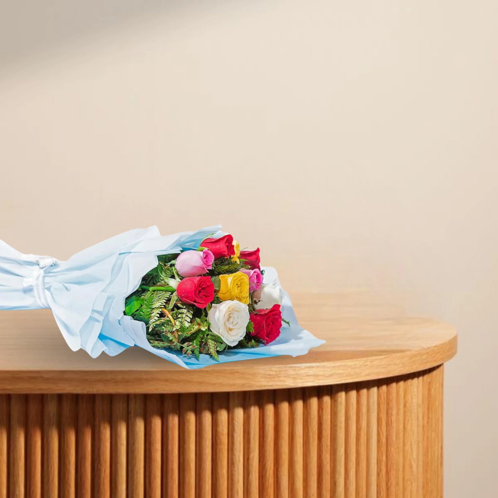 Glittery Love Roses Bouquet