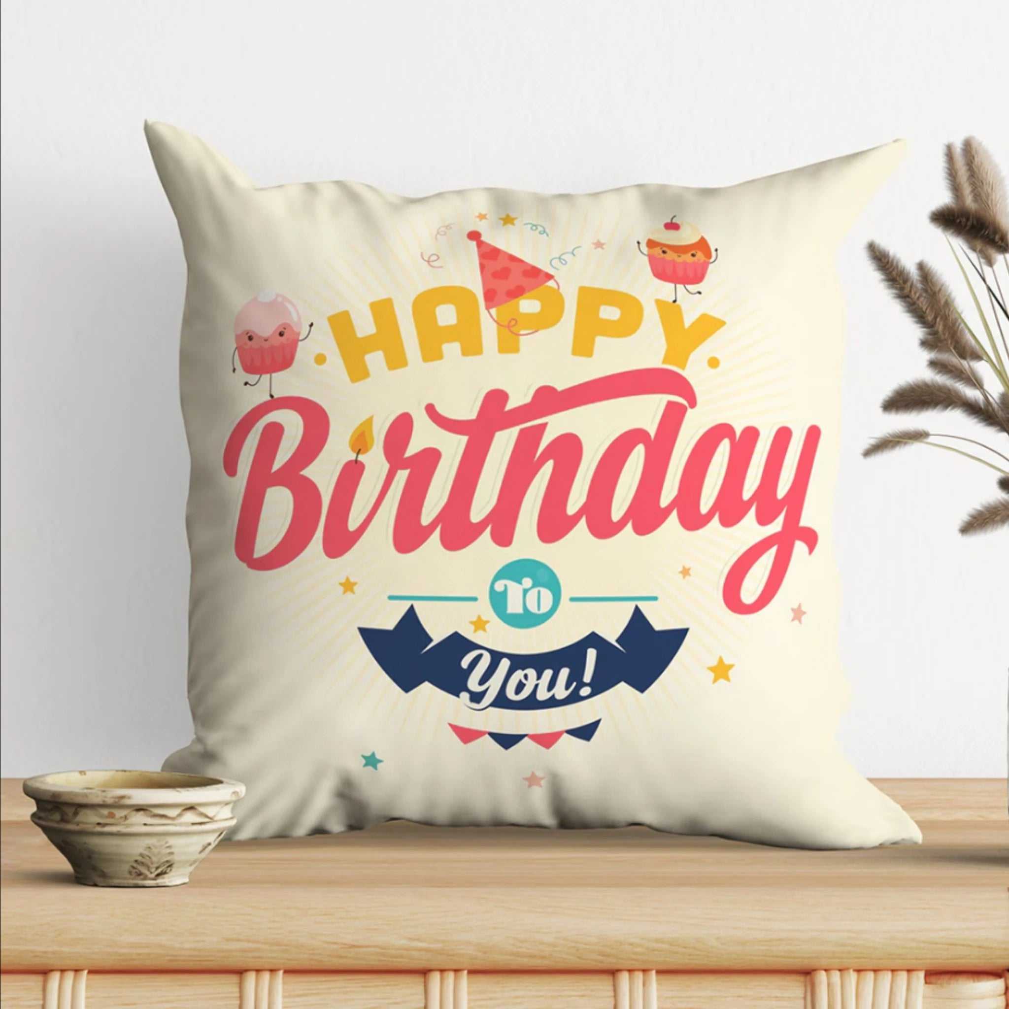 Happy Birthday Cushion