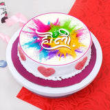 Holi Festive Cake