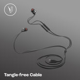 T310C Wired Earphones Black