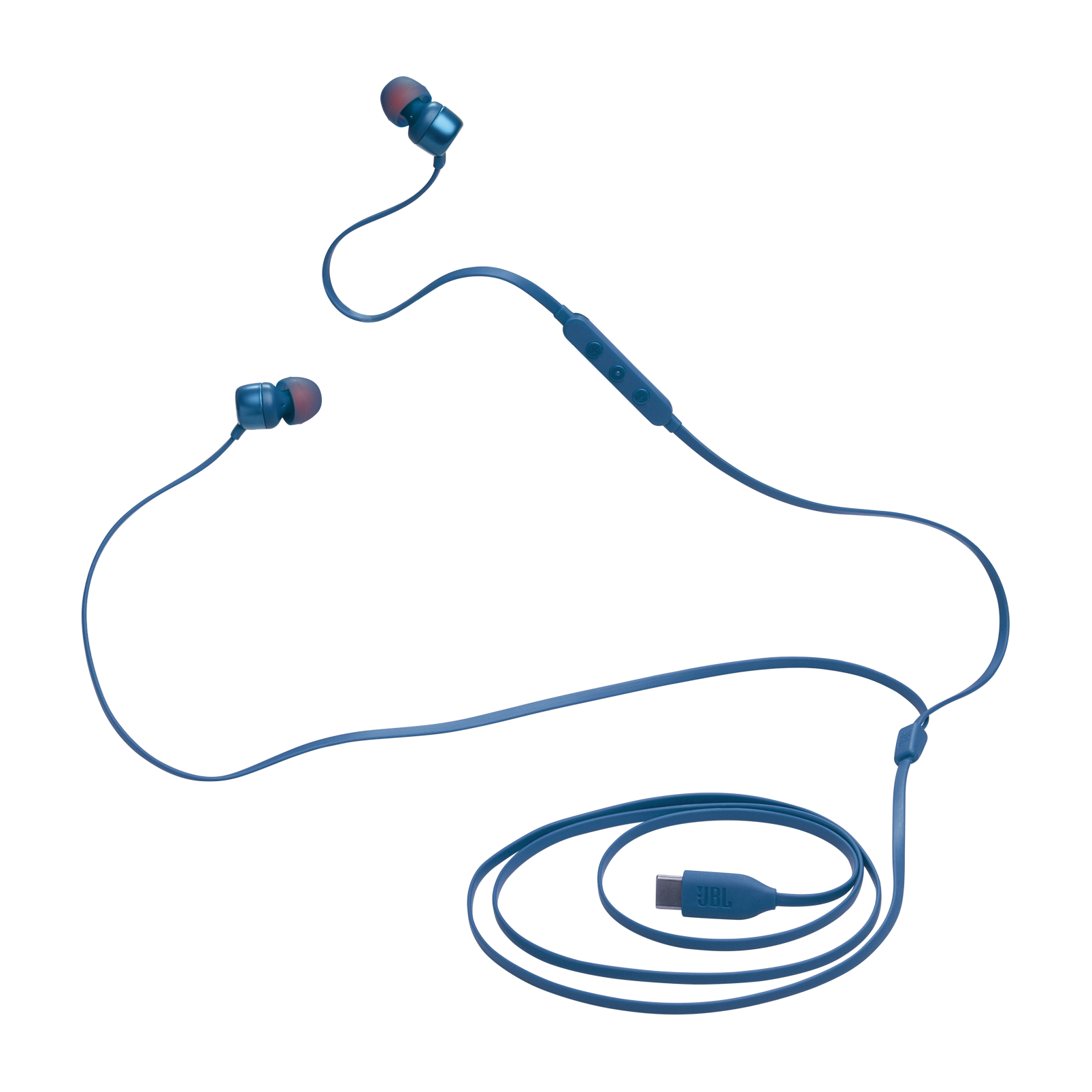 T310C Wired Earphones Blue