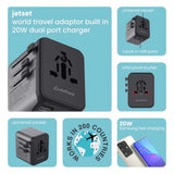 Universal Adapter for International Travel by Jetset