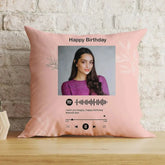 Custom Spotify Birthday Cushion Gift