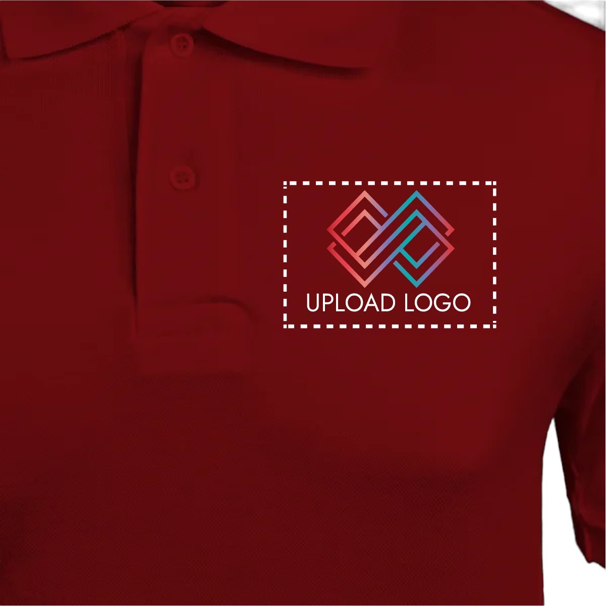 Core Style Polo T-shirt with Embroidered Logo