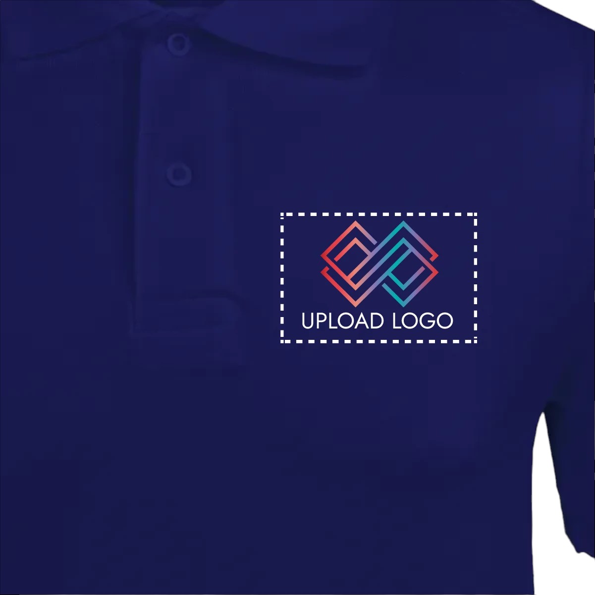Bold Move Polo T-shirt with Embroidered Logo