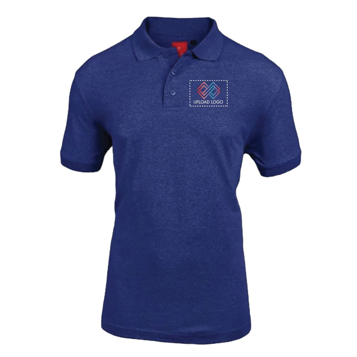 Youth Vibe Polo T-shirt with Embroidered Logo