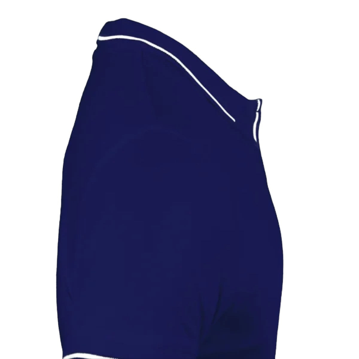 Women's Tipped Elegance Polo T-shirt with Embroidered Logo