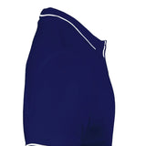 Women's Tipped Elegance Polo T-shirt with Embroidered Logo