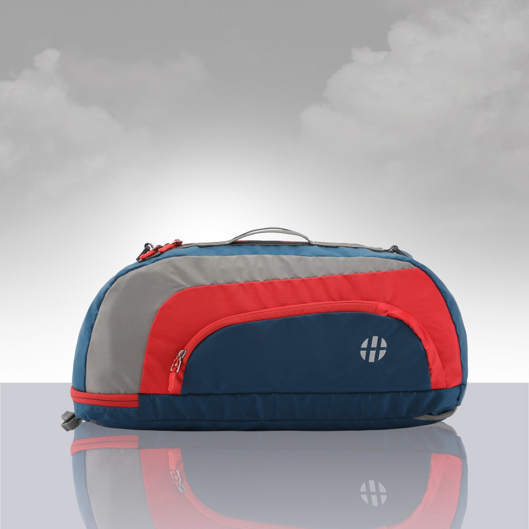 Jake Convertible (3-in-1) Gym Duffel/Sports Bag with Shoe Compartment (31 Ltrs)