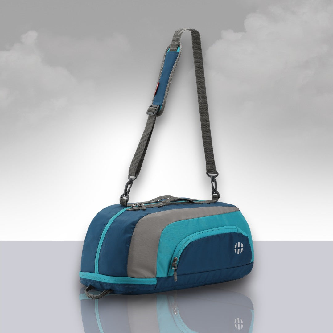 Jake Convertible (3-in-1) Gym Duffel/Sports Bag with Shoe Compartment (31 Ltrs)