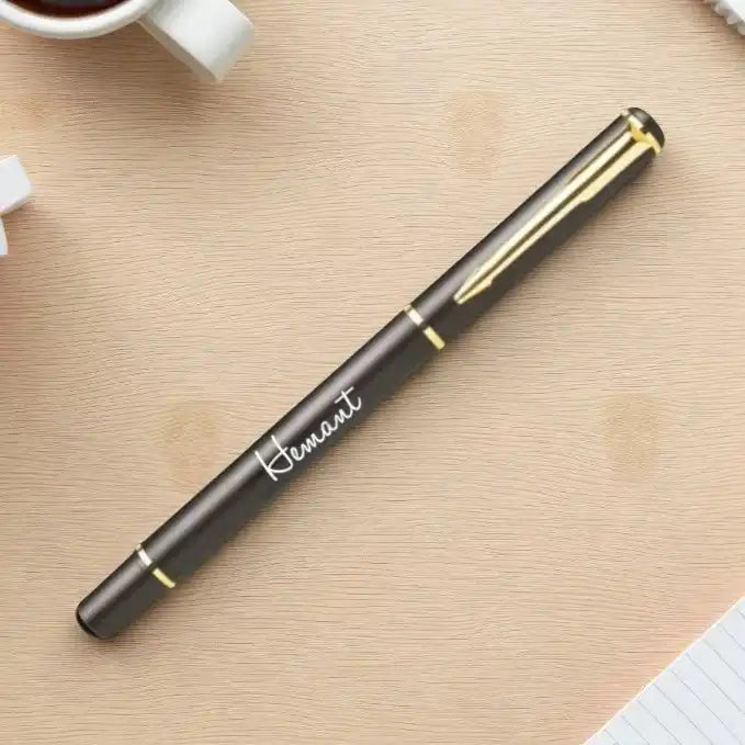 Elegant personalized gifts collection showcasing customized pens, keepsakes, and accessories