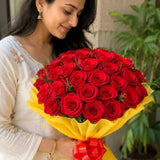 Passionate Bond Red Roses Bouquet