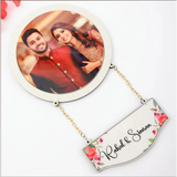 Personalised Photo Hanging Name Plate