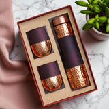 Premium Copper Bottle Set 3 in 1