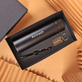 Custom Pen Keychain & Bottle Gift Set